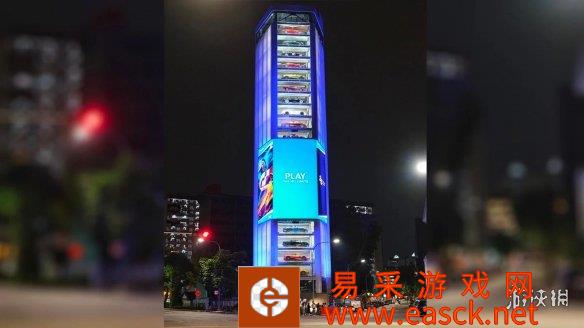 《GT赛车7》广告现身新加坡“汽车自动售货机”大楼