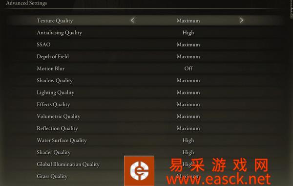 艾尔登法环帧数优化指南 画面设置参数推荐