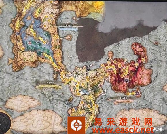 艾尔登法环全传送点位分享 赐福位置汇总