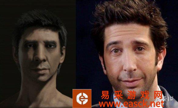 《艾尔登法环》玩家捏脸神还原《老友记》中的罗斯