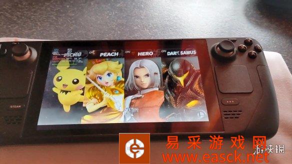 很流畅!Steam掌机玩《任天堂大乱斗特别版》实机演示