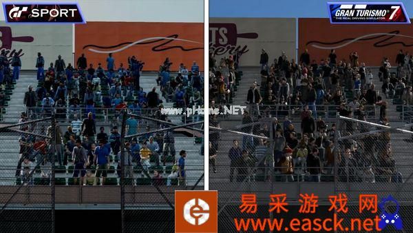 《GT SPORT》与《GT赛车7》画面对比图公开