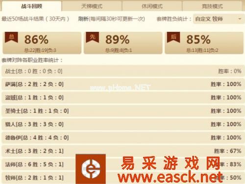 炉石传说宇宙流脏牧卡组 86%胜率经典偷牌牧上传说