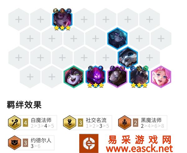 金铲铲之战S6.5白魔赛纳阵容玩法详解