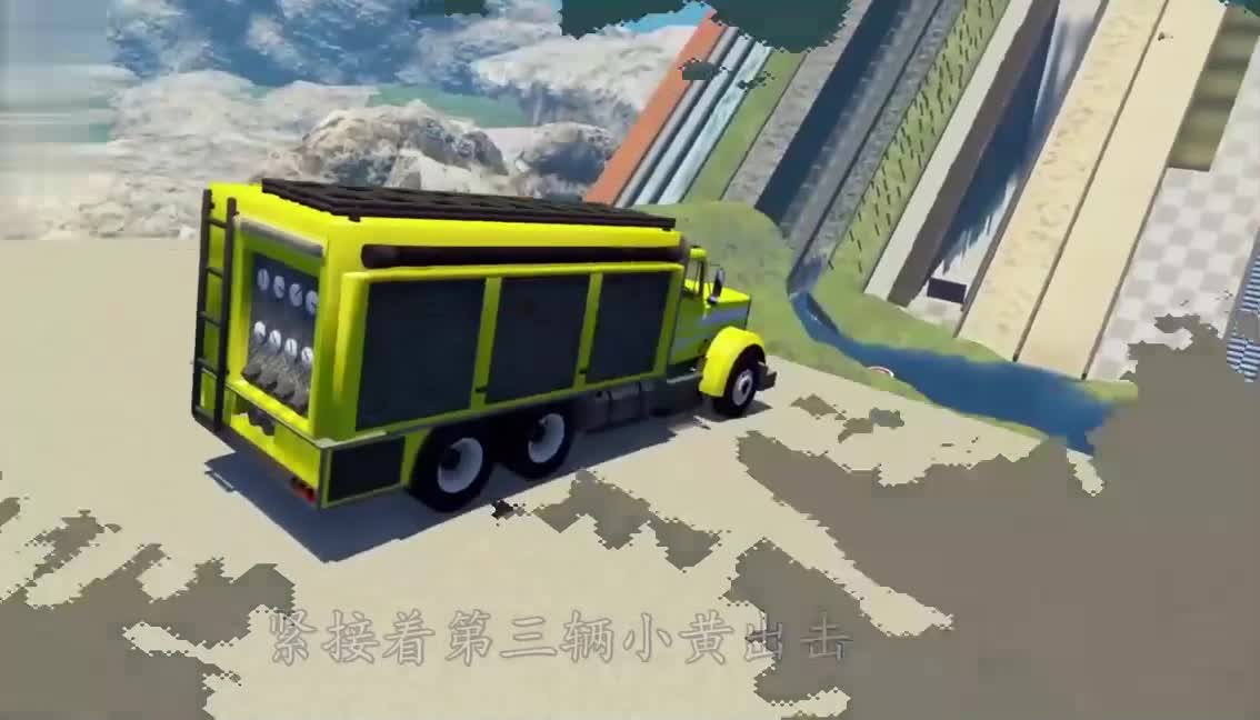 高速汽车冲向鸡蛋饼锅中会怎样？3D模拟全程，画面惊险又刺激！