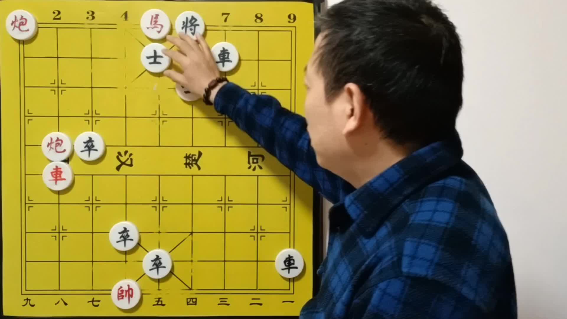 红方四子归边，血洗黑方王城，老将最终无力再跑！