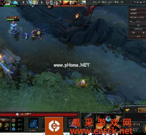 DOTA2新版本6.85中单无脑炼金术士 金天王重生！