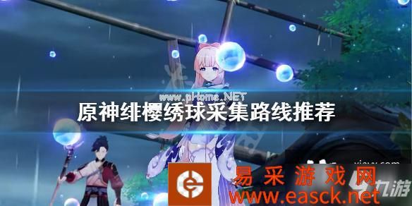 《原神》绯樱绣球哪里采集？绯樱绣球采集路线推荐
