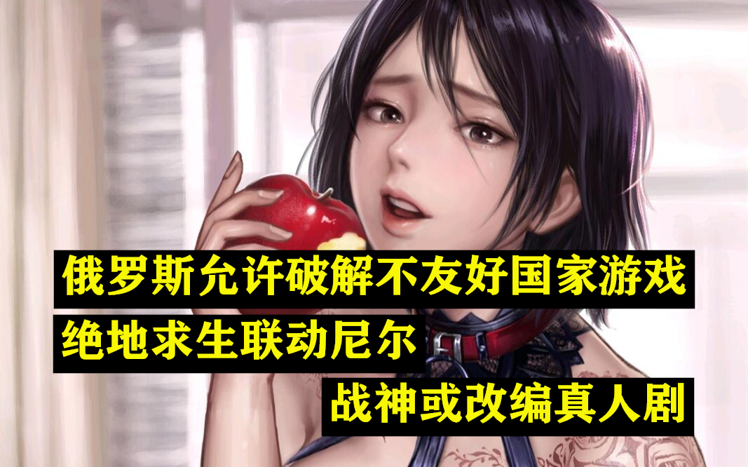 俄罗斯允许破解不友好国家游戏|绝地求生联动尼尔