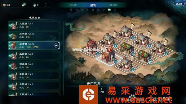 《天命奇御2》高收益建筑规划攻略指南