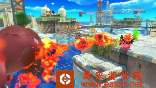 《星之卡比：探索发现》新视频演示赛满嘴变形能力