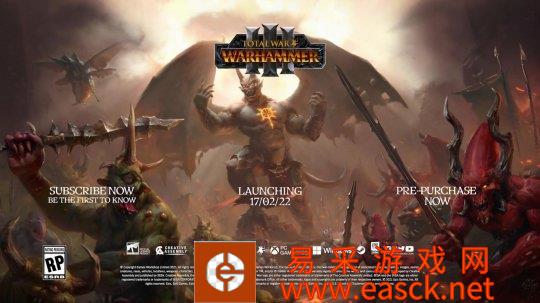 《全面战争：战锤3》新预告片 恶魔亲王大肆杀戮