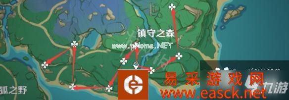 《原神》绯樱绣球哪里采集？绯樱绣球采集路线推荐