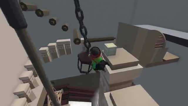 人类一败涂地：萌新过不去，西西拽着吊灯转圈