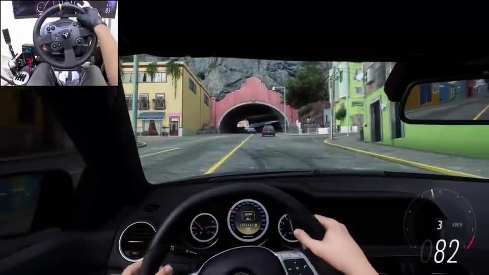 虚拟驾驶\-梅赛德斯\-奔驰 C63 AMG 漂移太爽了