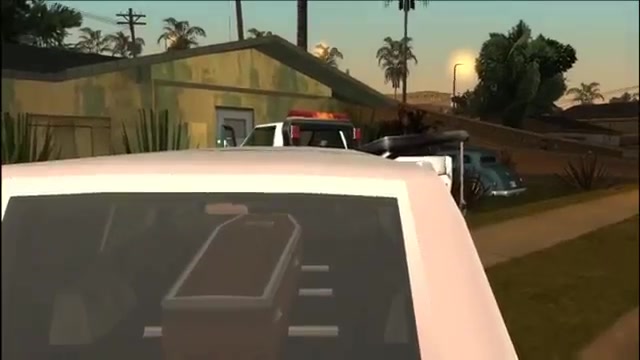 GTASA利用抓奸得到灵车罗梅罗