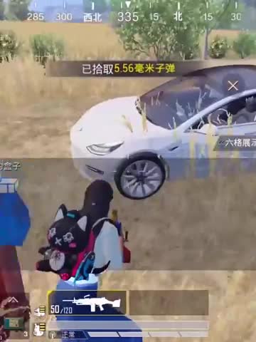和平精英：拿空投对比，坏学生VS好学生，看看坏学生怎么拿空投？