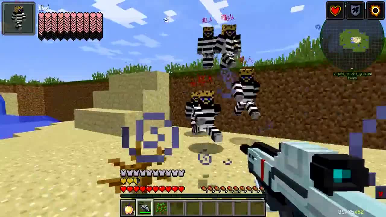 我的世界：地下小屋对战犯人？