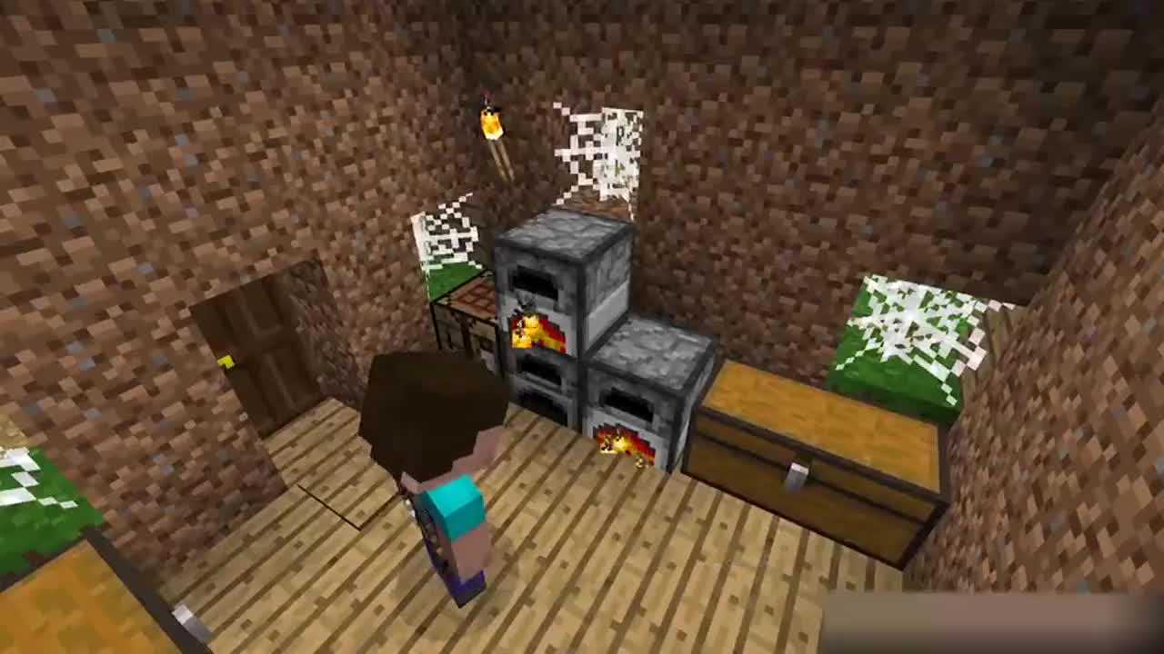 我的世界：为了研究奇怪的传送门，阿呆忙碌了一天，不过结果是值得的！