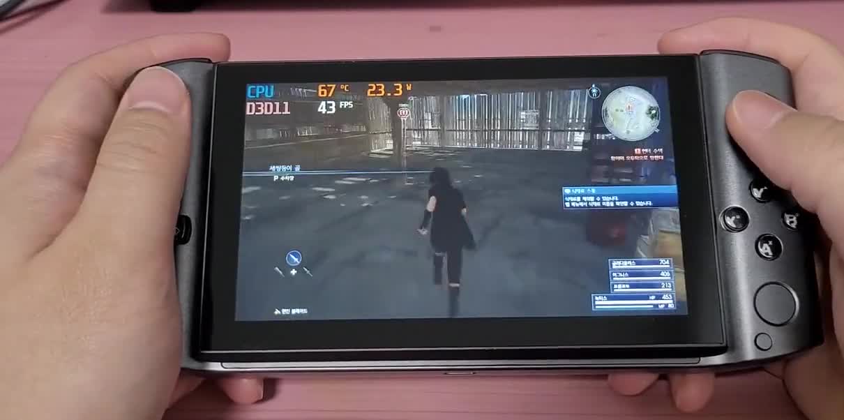 没想到在掌机上可以玩到这么清晰的FF15，家里的PS4不用开机了