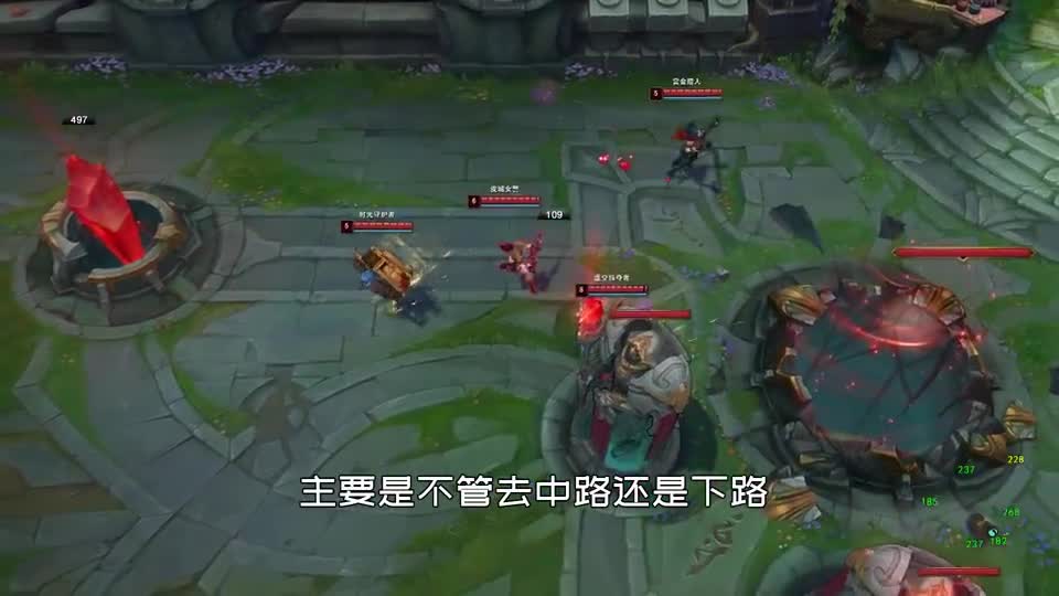 比人机还菜的“人机”，技能都不舍的放