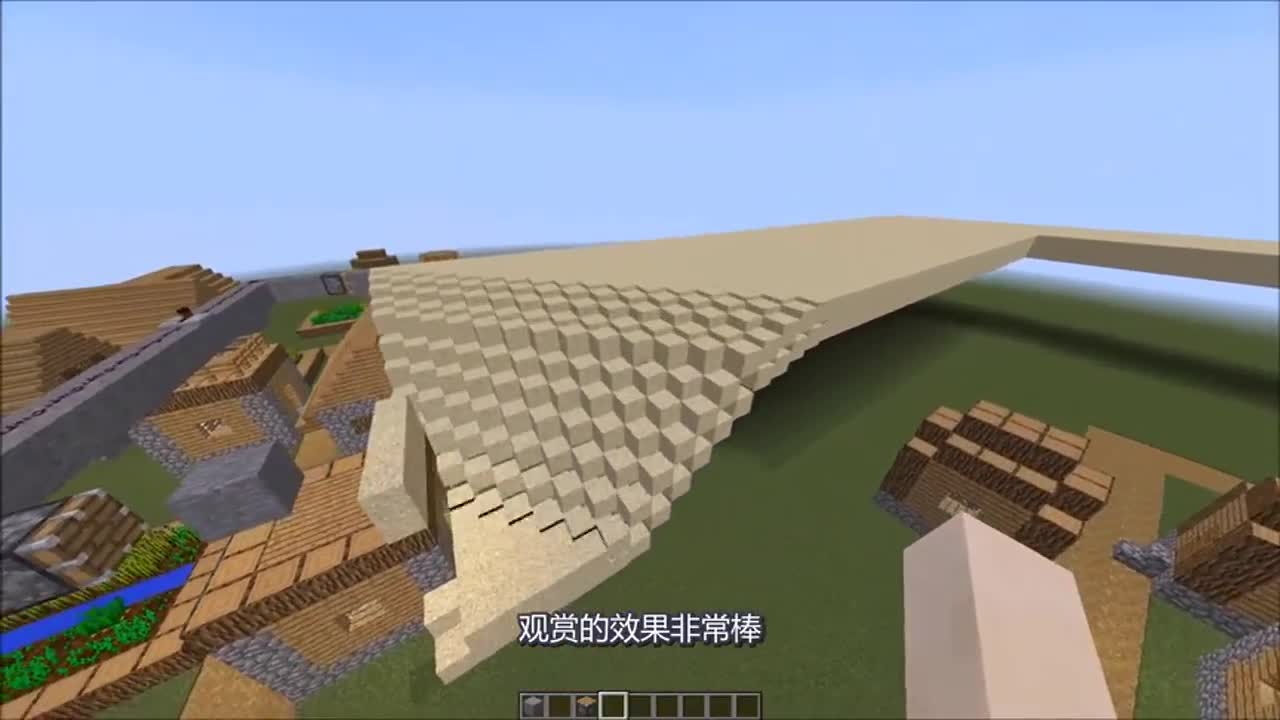 我的世界：用沙子当做多米诺骨牌，观影体验简直爽到爆