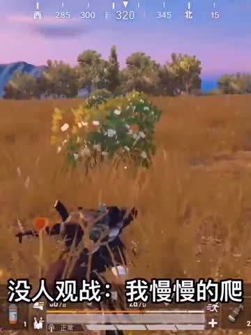 和平精英：决赛圈对比，没人观战VS美女观战，看看没人观站怎么做