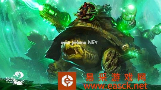 《激战2》双人坐骑攻城乌龟