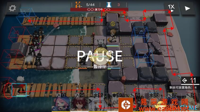 《明日方舟》火蓝之心OF-7关卡详解