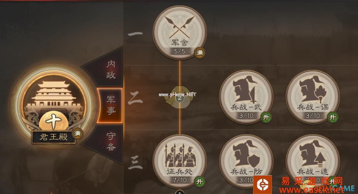 《三国志战略版》建筑功能介绍