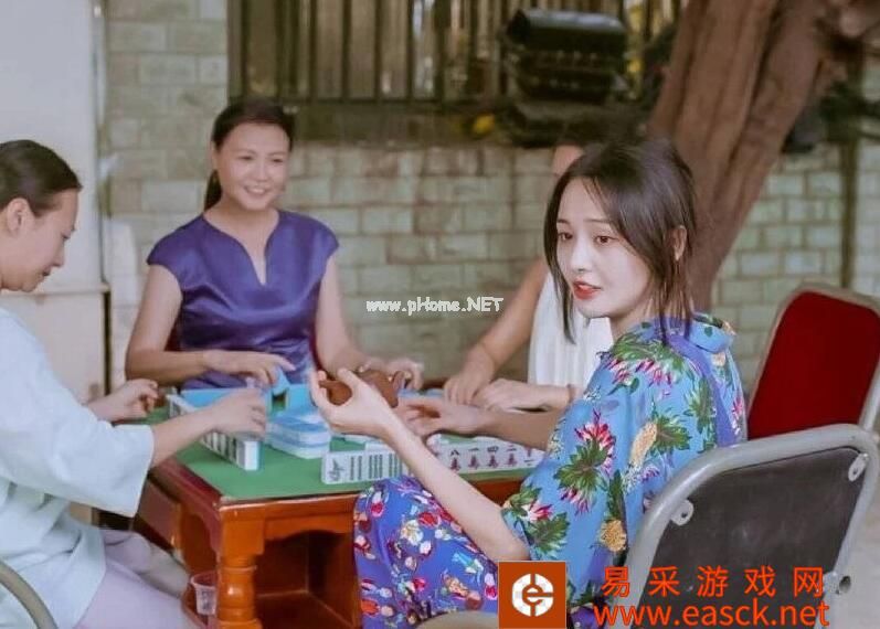 抖音郑爽打麻将回头图片下载