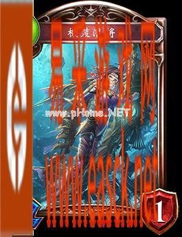 《影之诗》机装潜将图鉴介绍