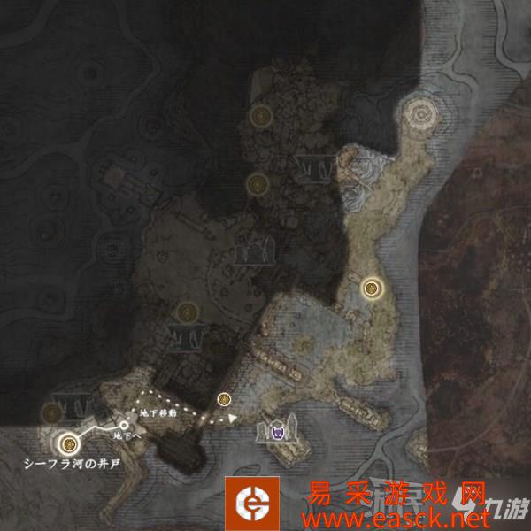 《艾尔登法环》BOSS及道具位置汇总 希芙拉河地底地图攻略