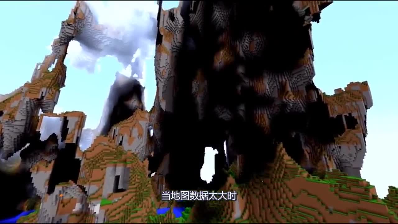 我的世界：国外玩家连续8年寻找边界，终于找到了一堵神秘的墙！
