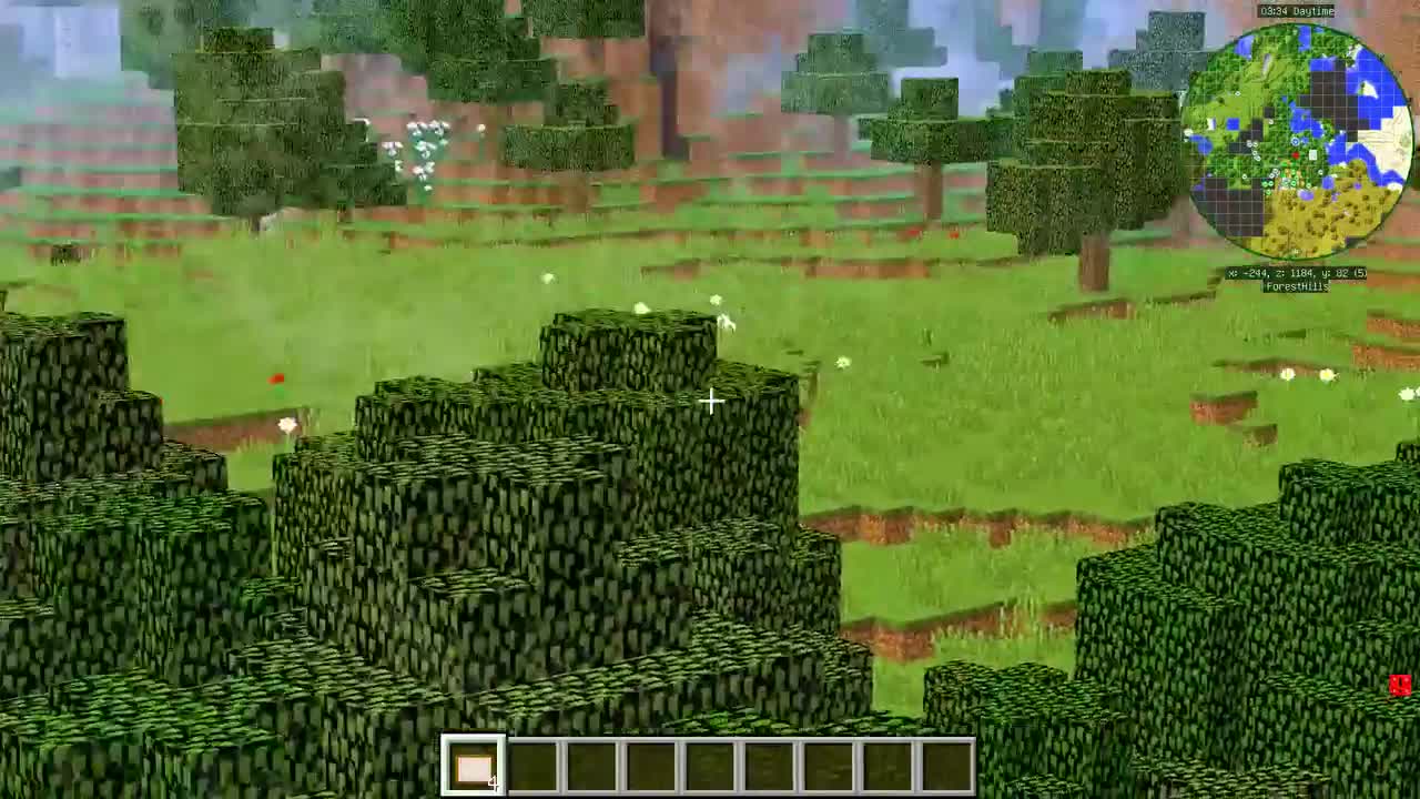 我的世界：龙卷风袭击村庄与我的小屋？