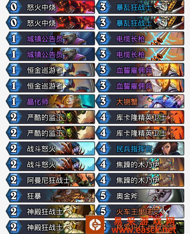 《炉石传说》奥丹姆奇兵打脸战热门卡组推荐