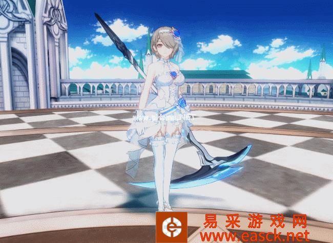 《崩坏3》丽塔花嫁皮肤技能动态预览