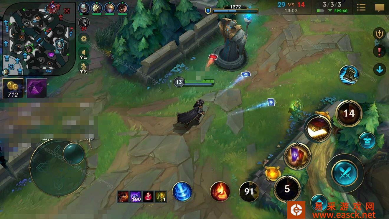 《英雄联盟手游》首测游戏画面曝光