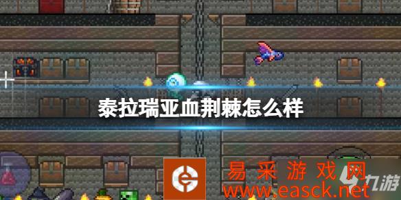 《泰拉瑞亚》血荆棘武器介绍 血荆棘怎么样