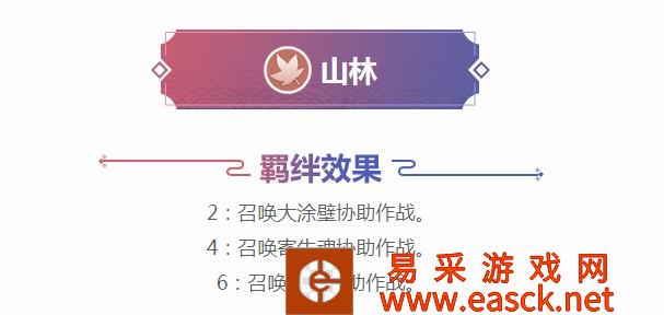 《阴阳师智走棋》山林羁绊效果及山林式神介绍