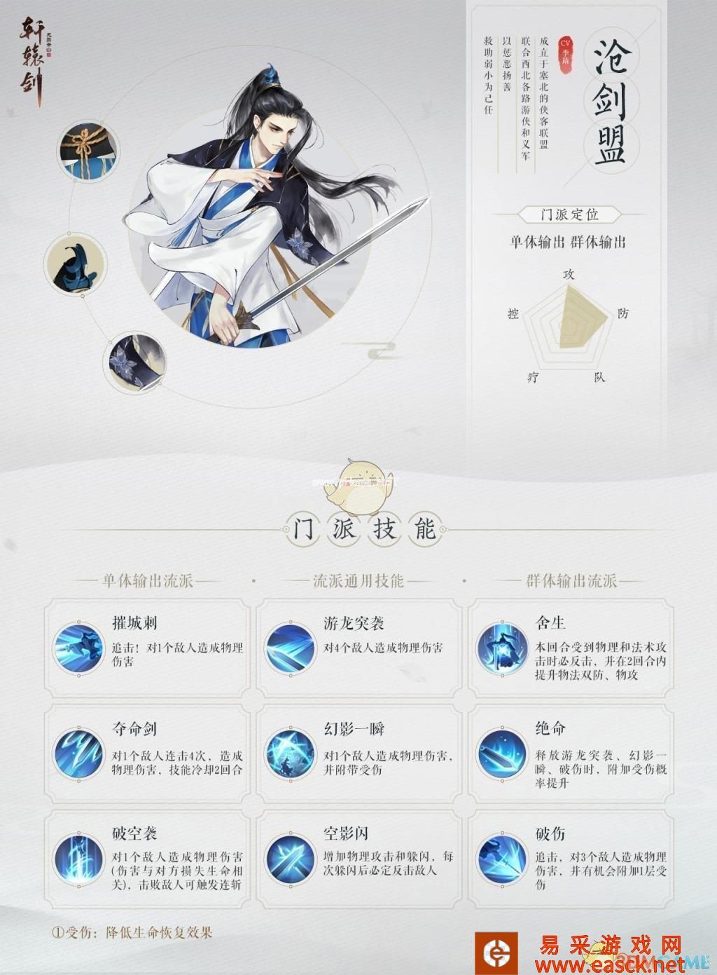 《轩辕剑龙舞云山》门派选择指南