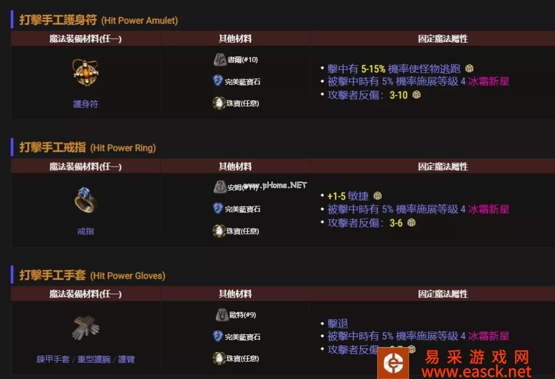 《暗黑破坏神2重制版》手工装备怎么合成