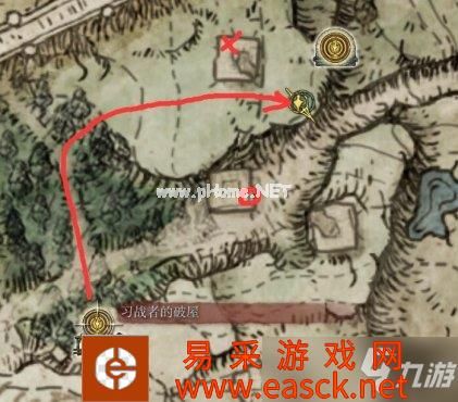 艾尔登法环战灰黄金树立誓获取位置介绍
