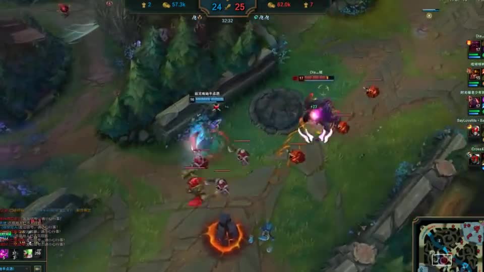 当卡莎碰到奥恩这样的肉坦，除了刮刮痧别无他法！