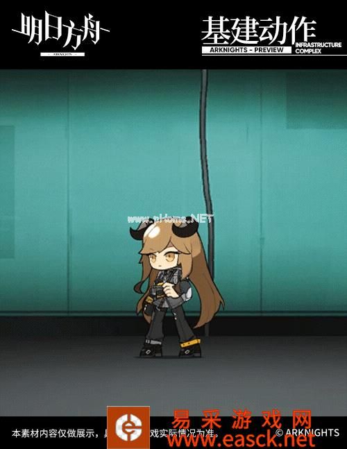 《明日方舟》陨星「石墨」皮肤特效预览