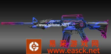 《CF手游》M4A1雷神熔炼效果鉴赏