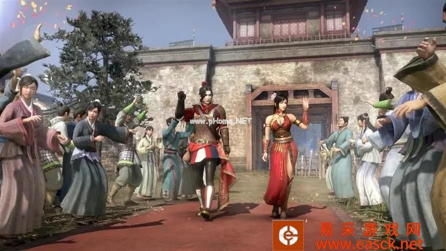 真三国无双8帝国全女角色生孩子动画分享