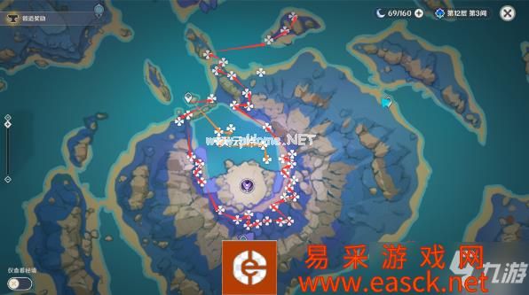 原神雷电将军突破材料天云草实采集路线