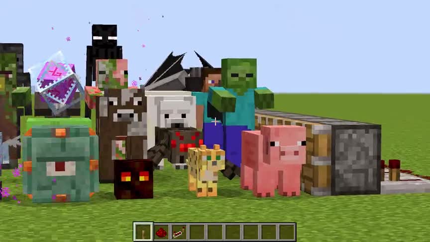 我的世界：把所有生物组合，会变成什么？