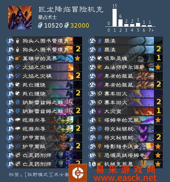 炉石传说22.4版本冒险模式巨龙降临英雄难度卡组攻略